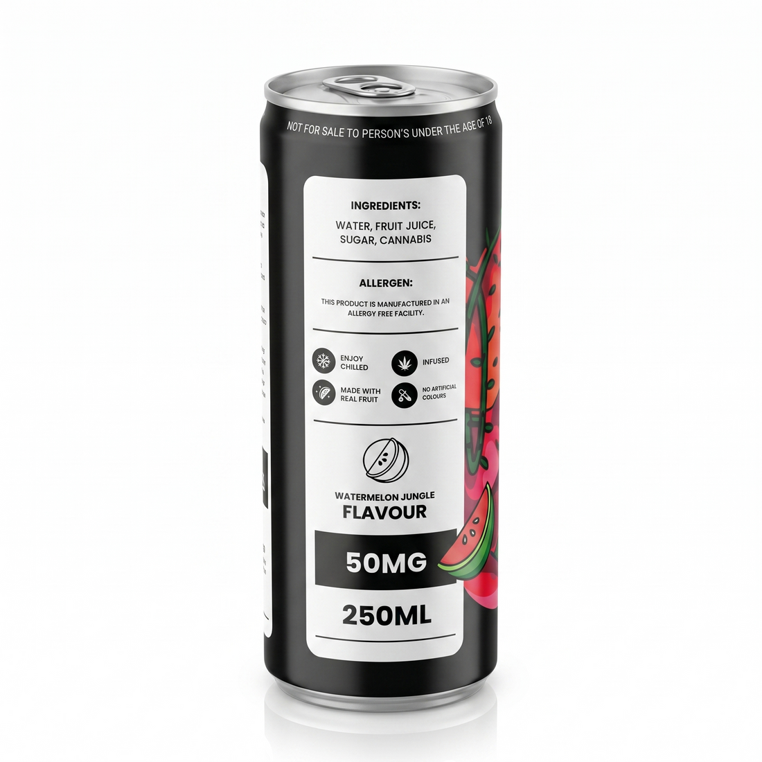 Sodaze Craft Soda - Watermelon Jungle
