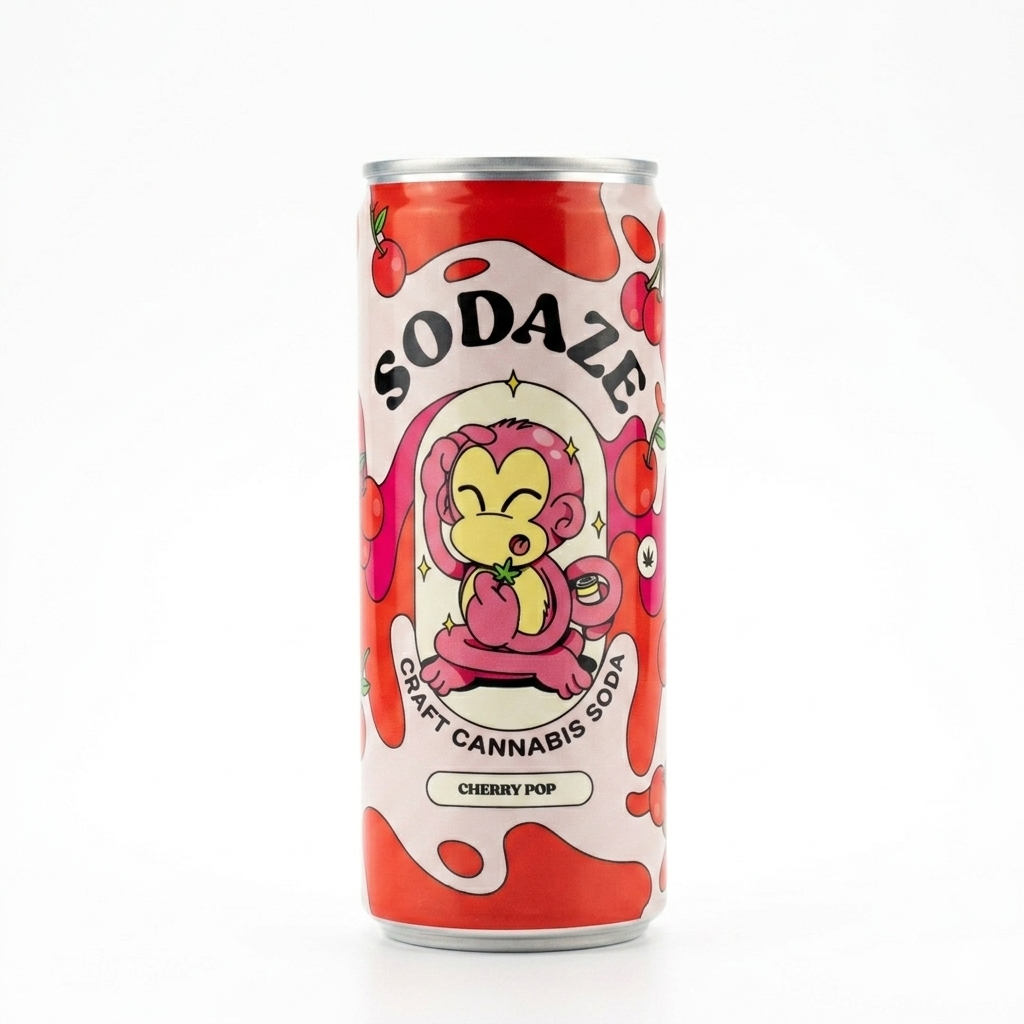 Sodaze Craft Soda - Cherry Pop