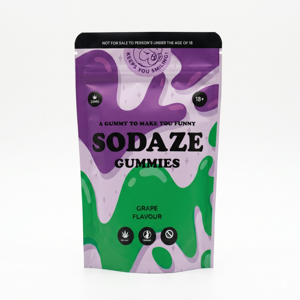 Sodaze Gummies - Grape